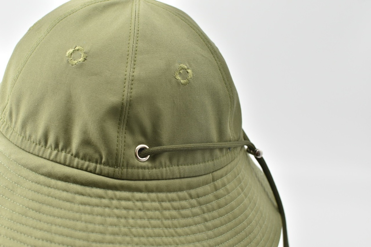 Flower 刺繍　reversible HAT