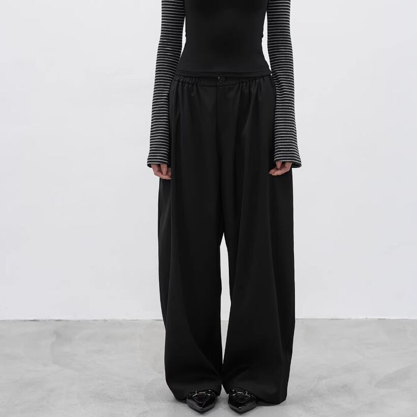 JCAESAR STUDIO Side-Zip Wide Trousers | Pay ID