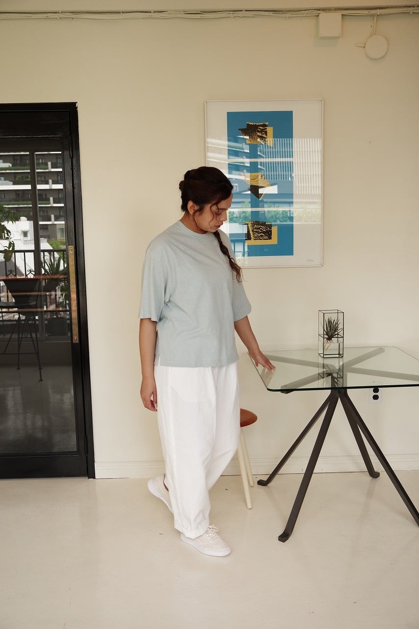 Belgium Linen Cotton S/S Tee