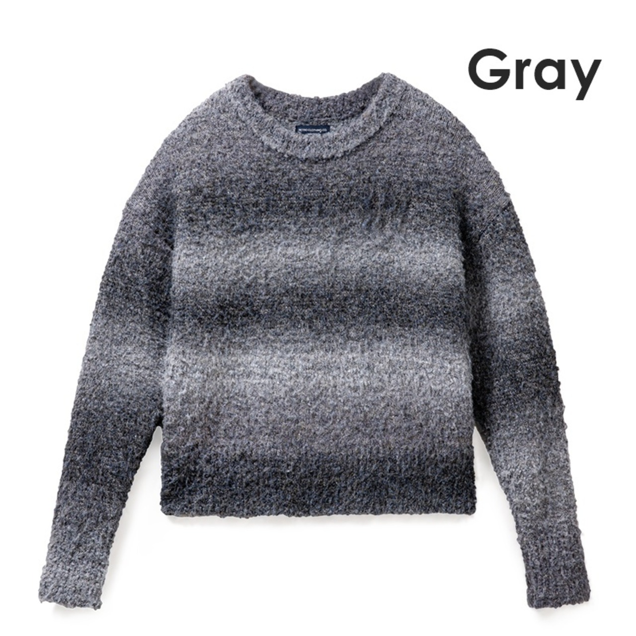 Gradient Rainbow Knit Sweater / グラデーション レインボー ニット セーター