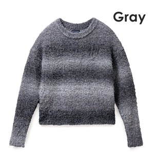 Gradient Rainbow Knit Sweater / グラデーション レインボー ニット セーター