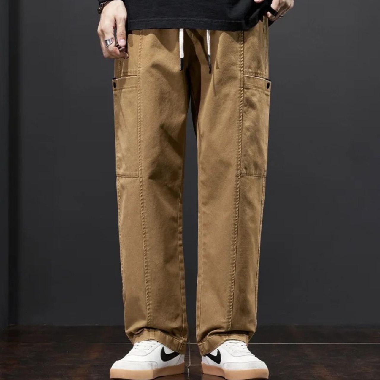 【M-4XL】Cotton Cargo Pants / コットン カーゴ パンツ