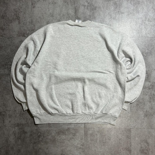 90s USA製 Jerzees Crewneck カレッジ グレー XXXL 詳細写真2