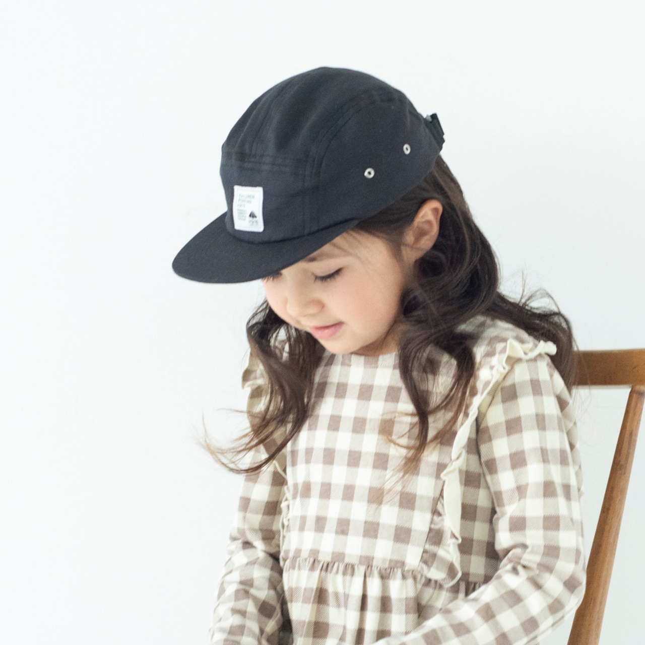 ジェットキャップ【ブラック】52cm 全13色 推奨年齢3歳〜7歳