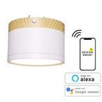 コストコ再販商品 Edison Smart（エジソンスマート）ウッド調 ミニシーリングライト 引掛けシーリング ナチュラルホワイト