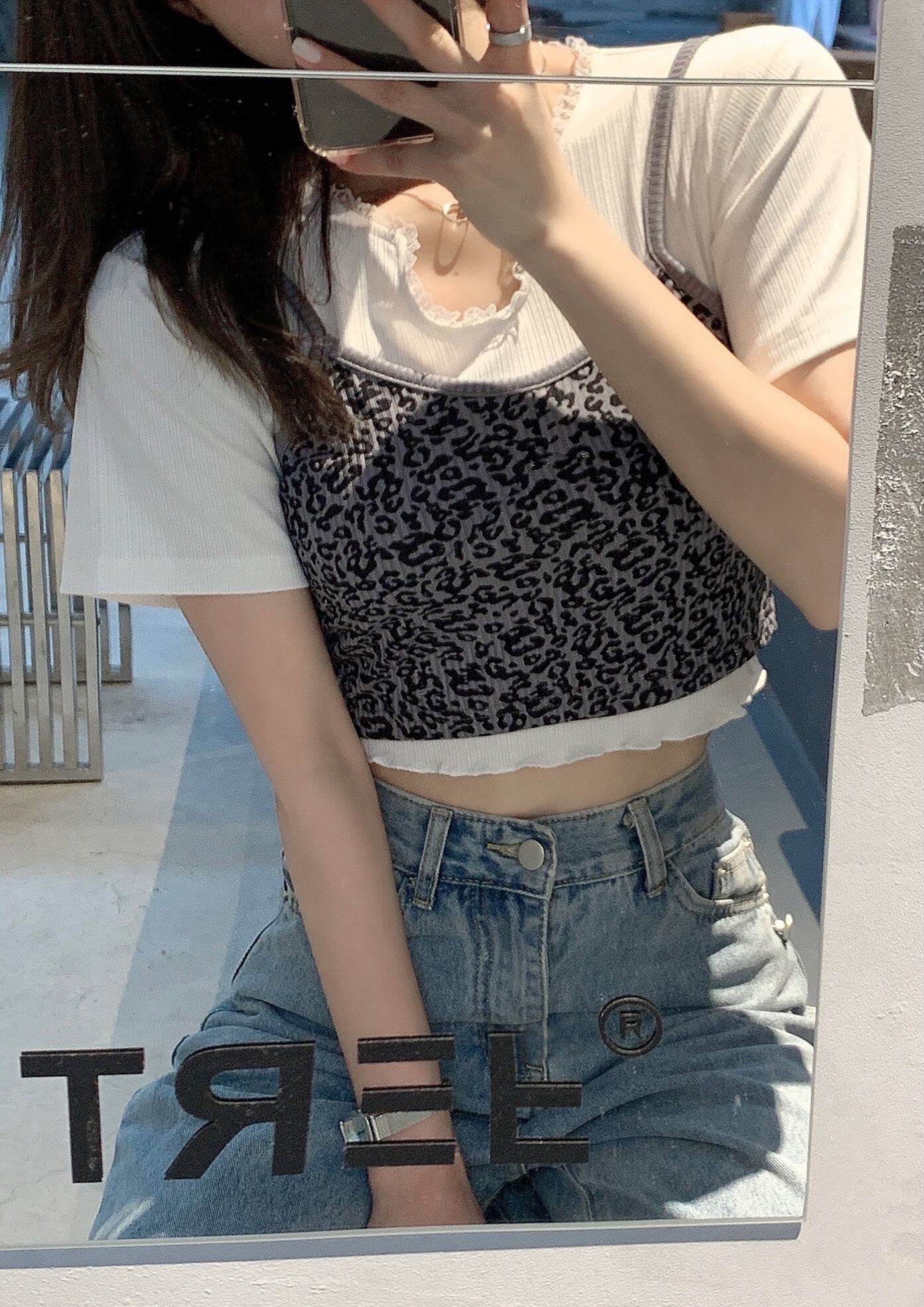 レオパードプリント柄サマーショートスタンダードジャケット ピンク レトロ 夏物 ヨーロピアン ブラックストロベリース7985715016