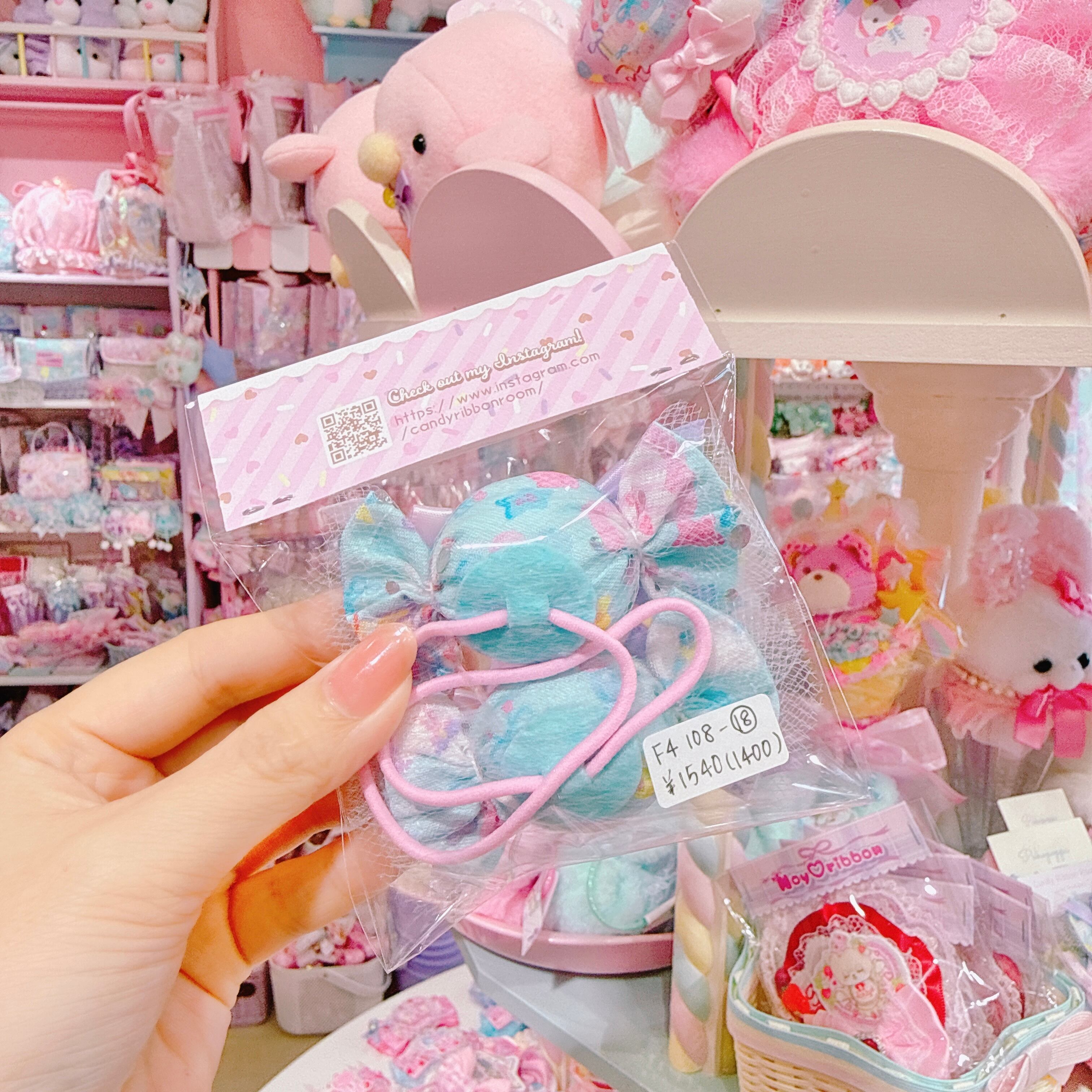 【F4】108-18ツインヘアゴム