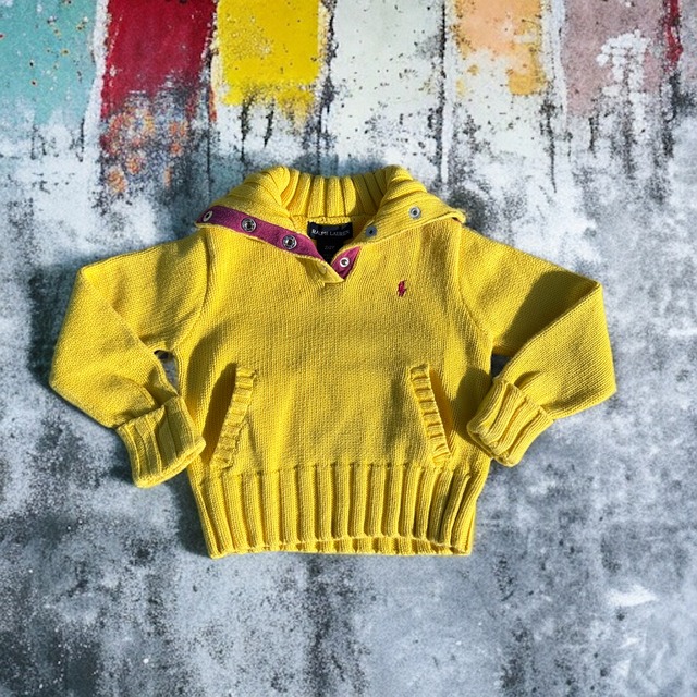 【KIDS】RALPH LAUREN cotton knit size:2T 2歳前後