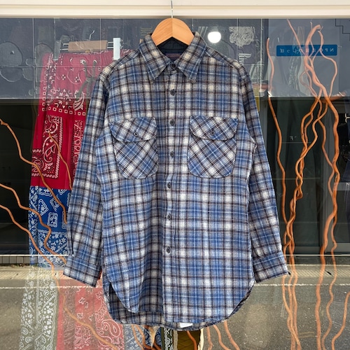 【Sz:S 】ペンドルトン チェックウールシャツ