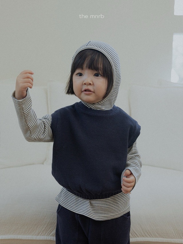 【即納】minirobe/Aple Vest & pants set