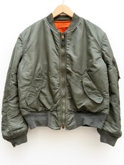 70s USAF MA-1 "J-8279E" FLIGHT JACKET Size SMALL