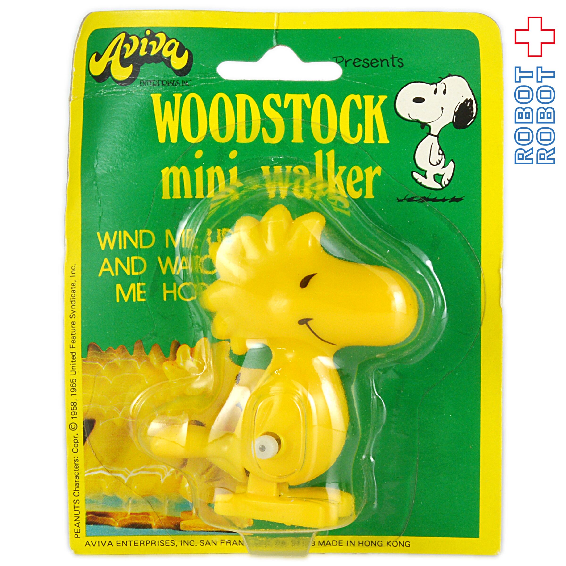 Original Fake WOODSTOCK ウッドストック フィギュア スヌーピー ぜんまいトコトコ ウッドストック ミニウォーカー 未開封