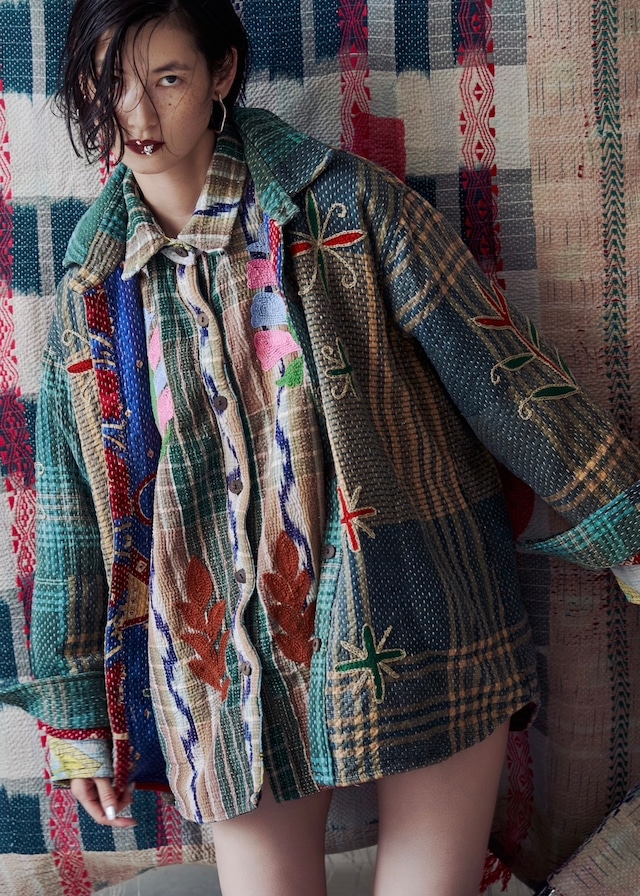 EMBROIDERY KANTHA JACKET_003