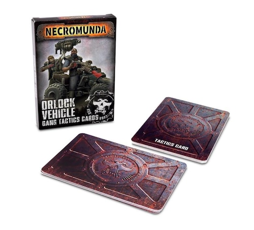ネクロムンダ:オーロック・ビークル戦術カード NECROMUNDA: ORLOCK VEHICLE TACTICS CARDS
