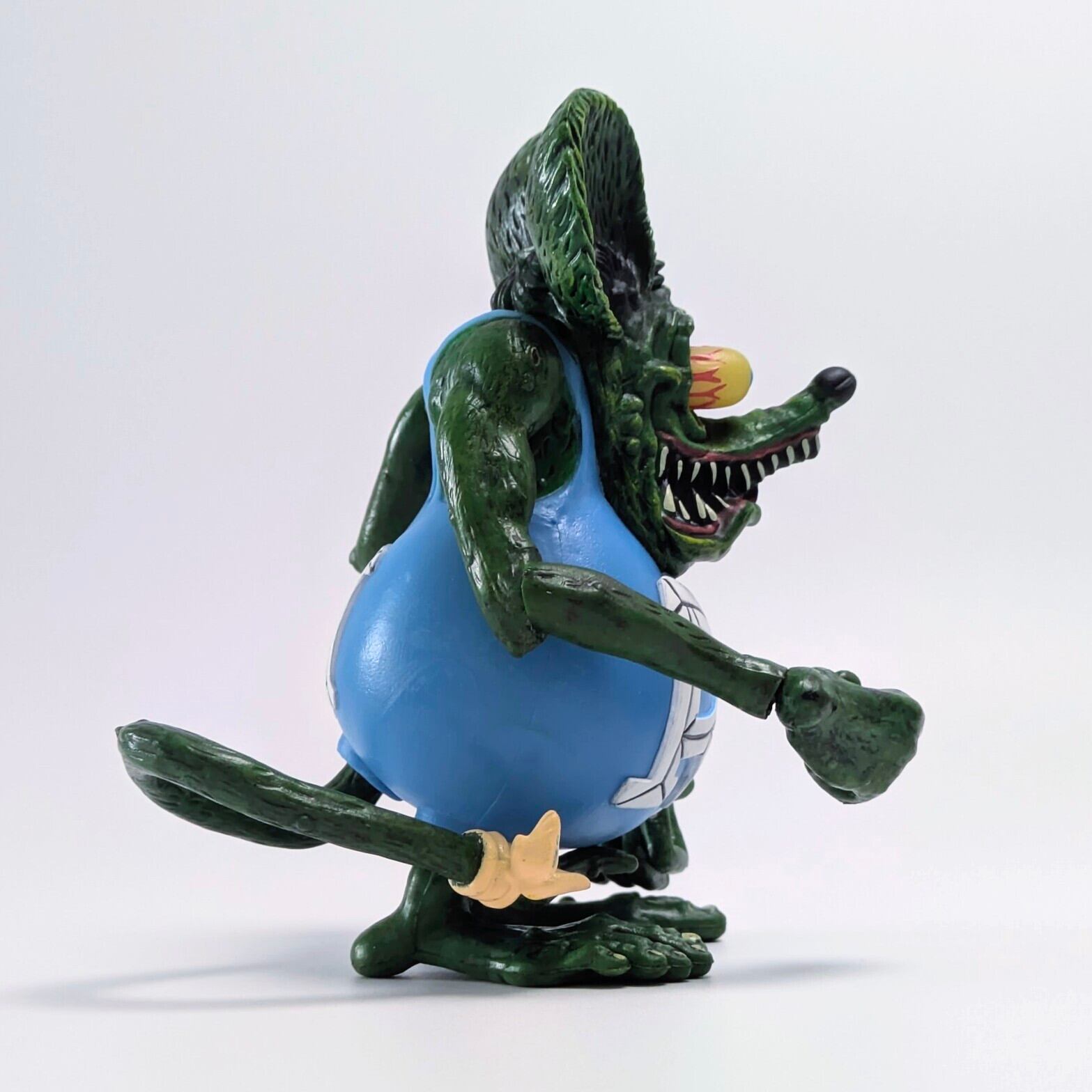 ⚡️SPECIAL LIMITED⚡️【 Rat Fink ラットフィンク 】 PVCアクションフィギュア / 可動フィギュア / BLUE 〚アメリカン雑貨 アメトイ〛