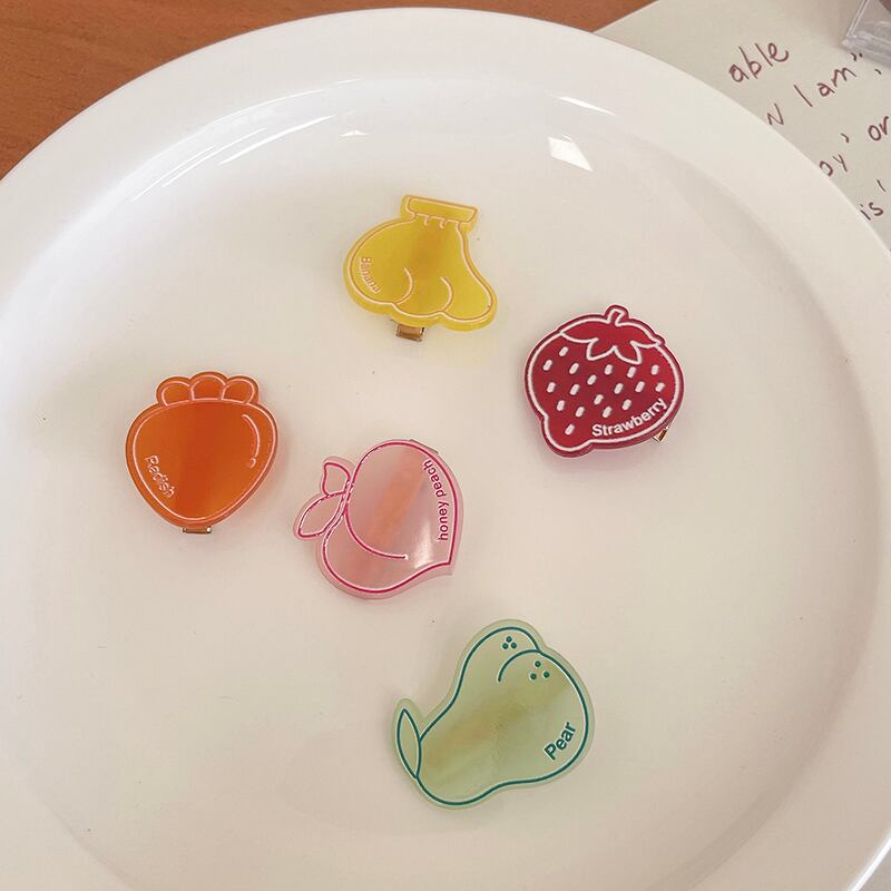 ヘアピン ハートサイドアクセサリー 大人ガーリー スウィート キュート カジュアル ブラック・アイド・ピーズ44477726972