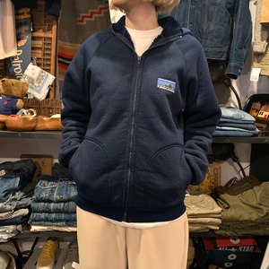 70's~ PATAGONIA HOODED PILE FLEECE パタゴニアパイルフリース