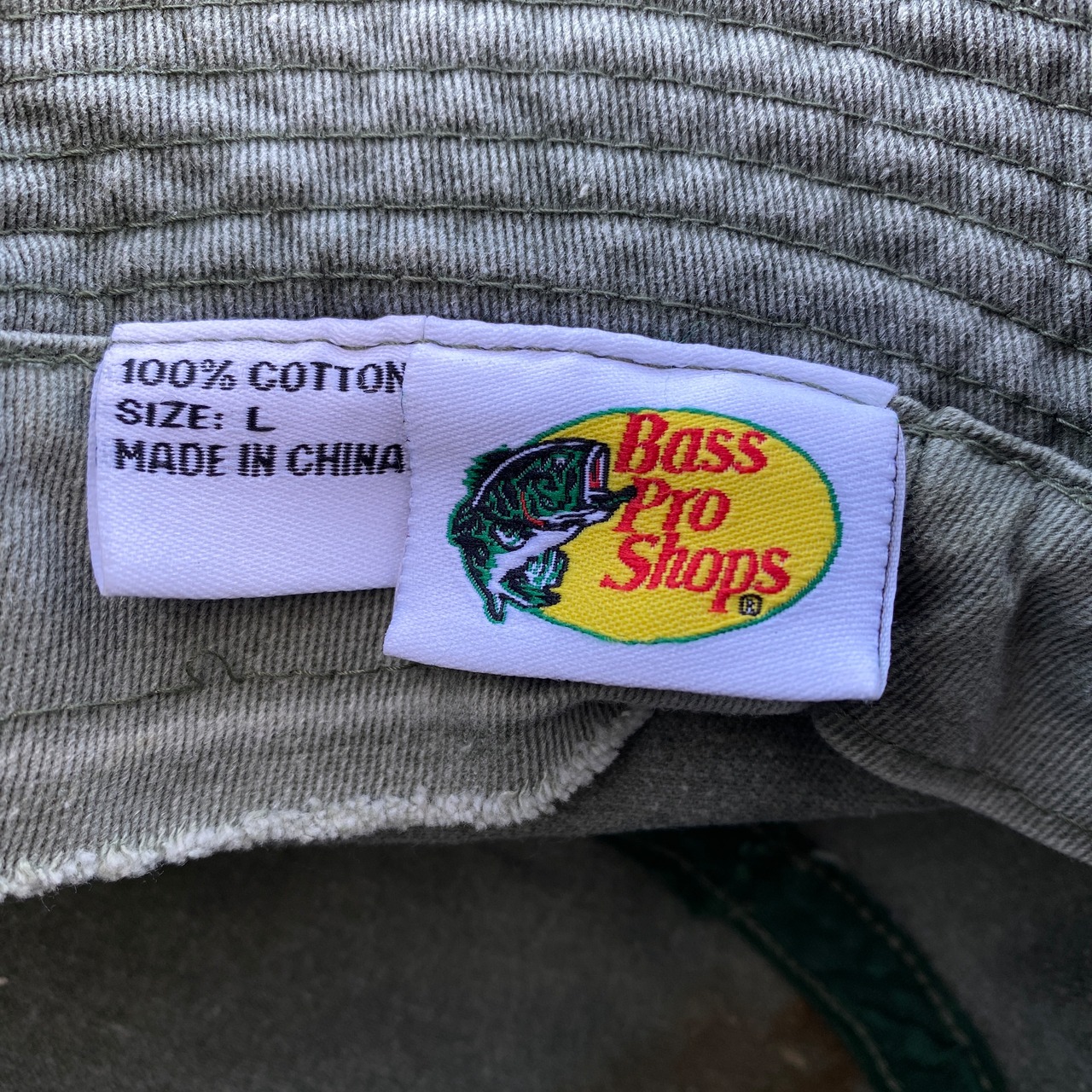 Bass Pro Shops Outdoor World Bucket Hat - FADE OLIVE