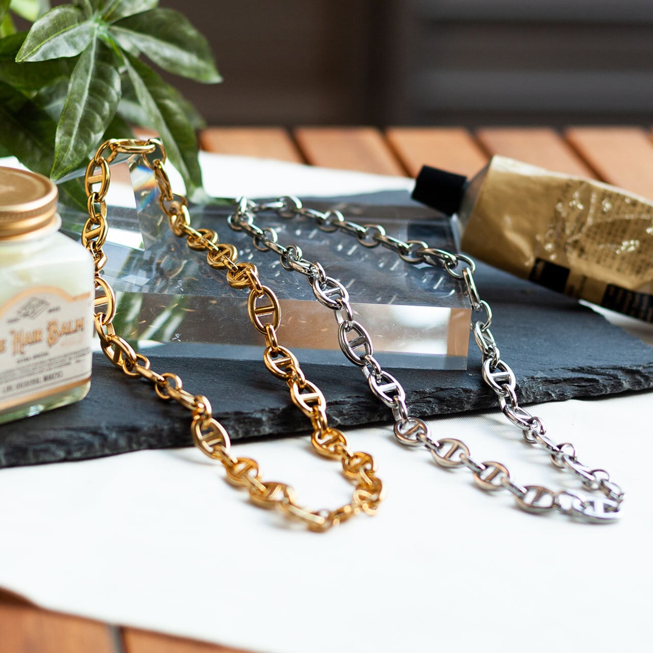 anchor chain necklace | Ril.