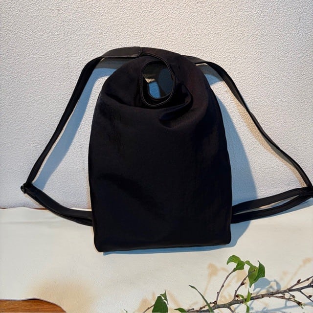 B.stuff 新色入荷! 人気NO.1リュックナイロンバージョン クロ