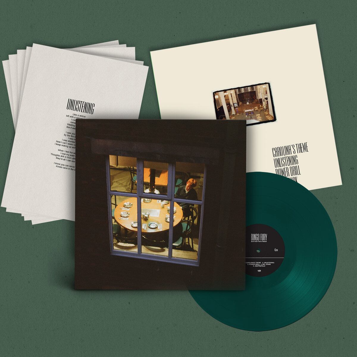 Bingo Fury / Bats Feet For A Widow(Ltd Turquoise LP)