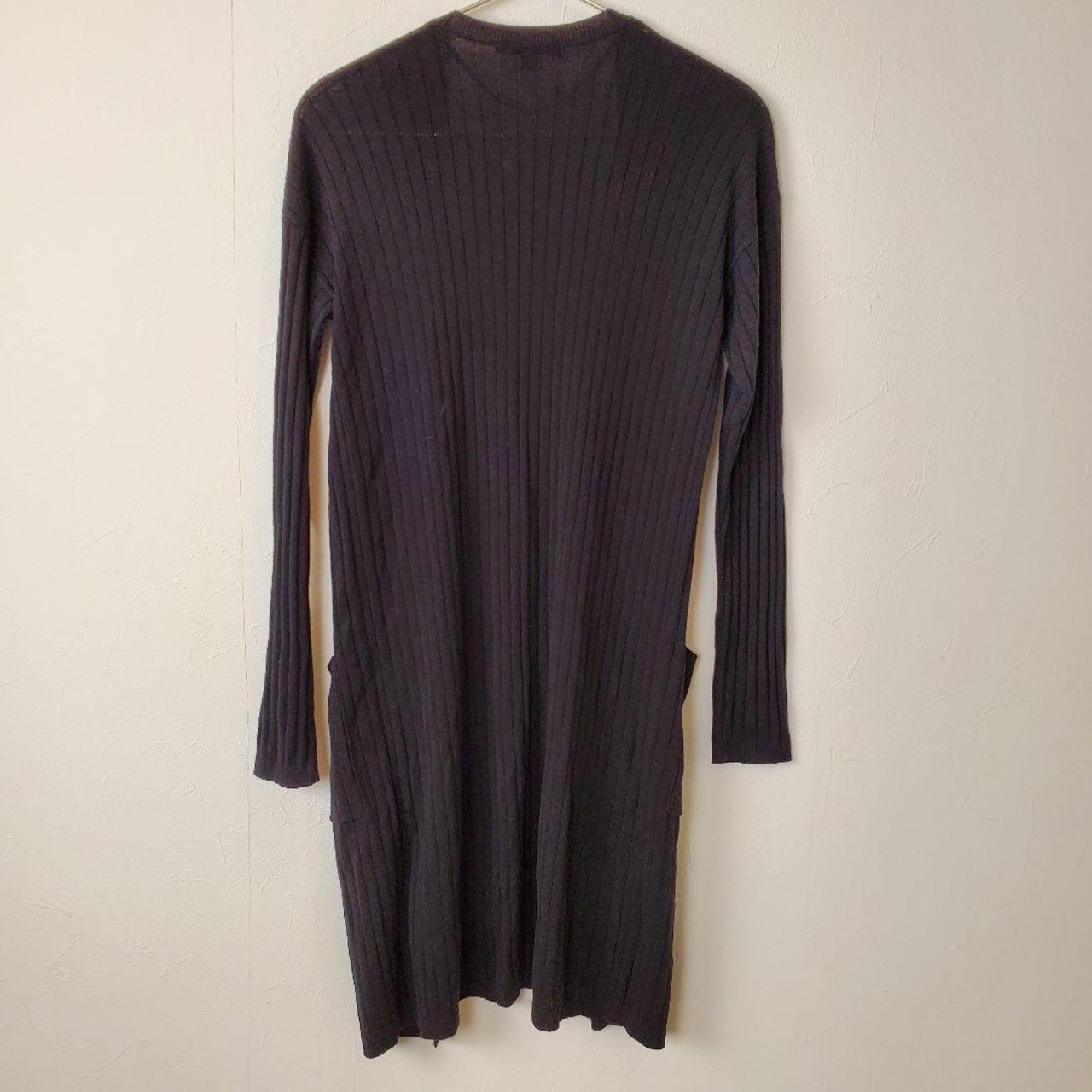 【USED】美品ロングカーディガン　シンプル　可愛い　春お出かけピクニック