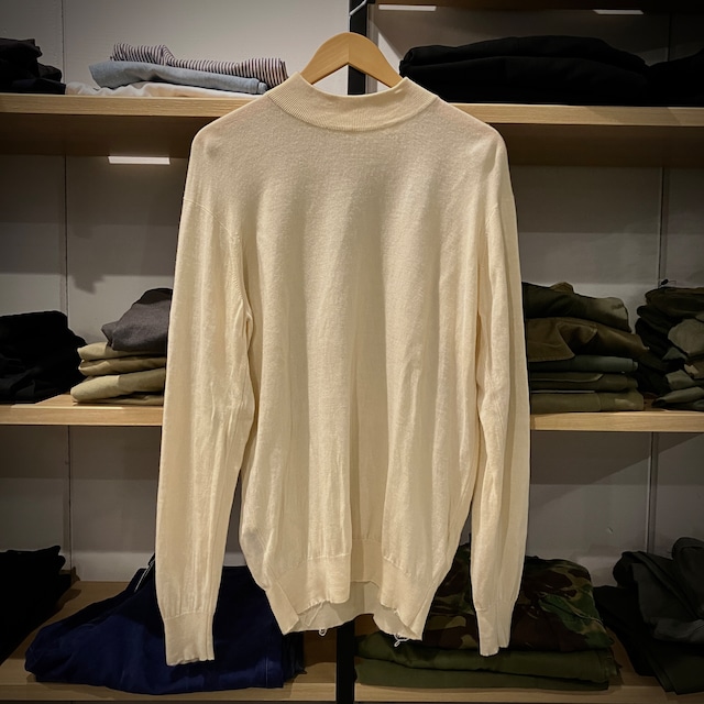 JOHN SMEDLEY MOC NECK SWEATER