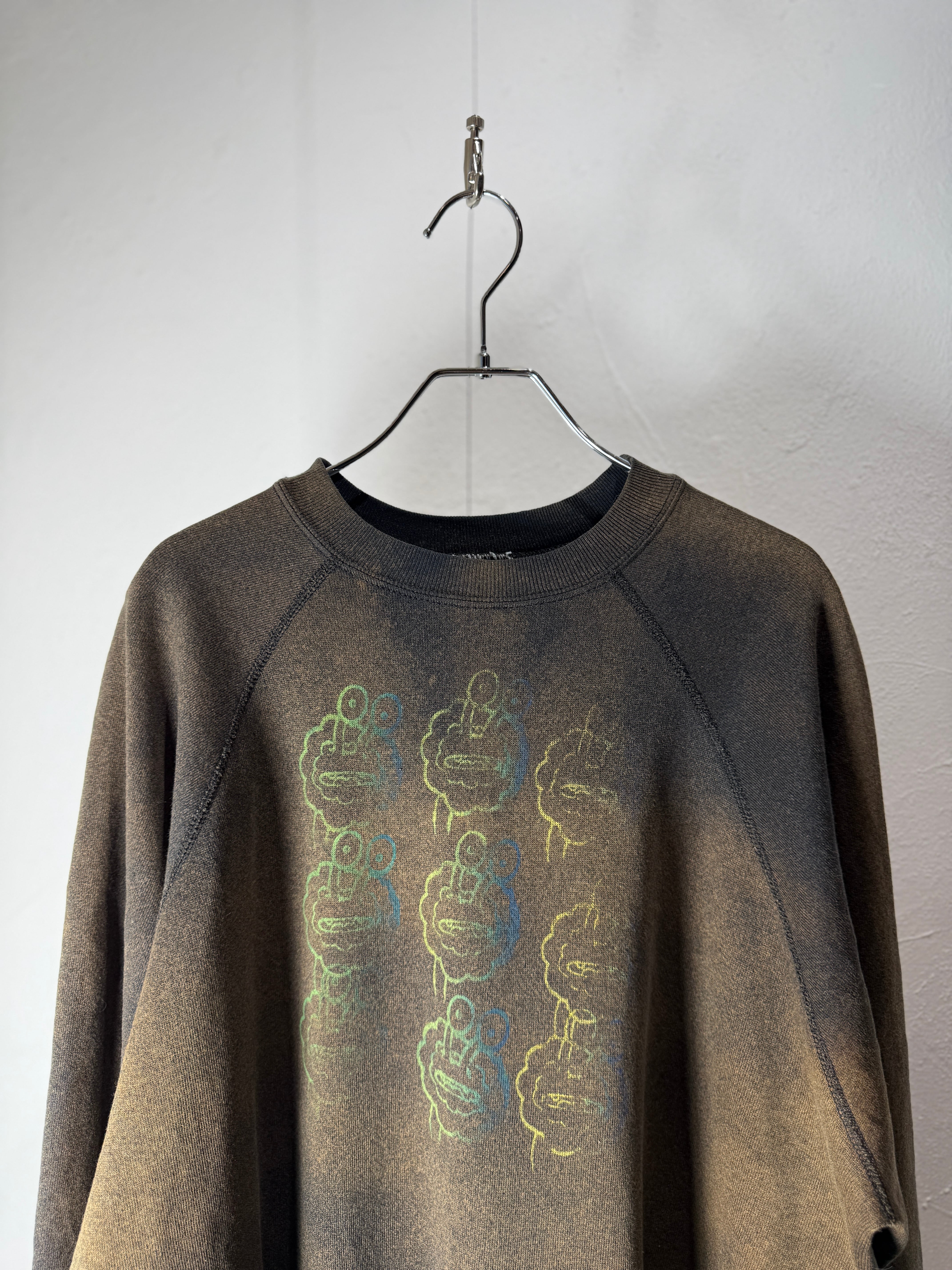 90’s USA Made Abstract Character Art Sweatshirt