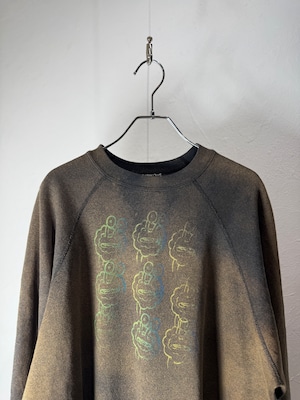 90’s USA Made Abstract Character Art Sweatshirt
