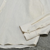 white linen shirt