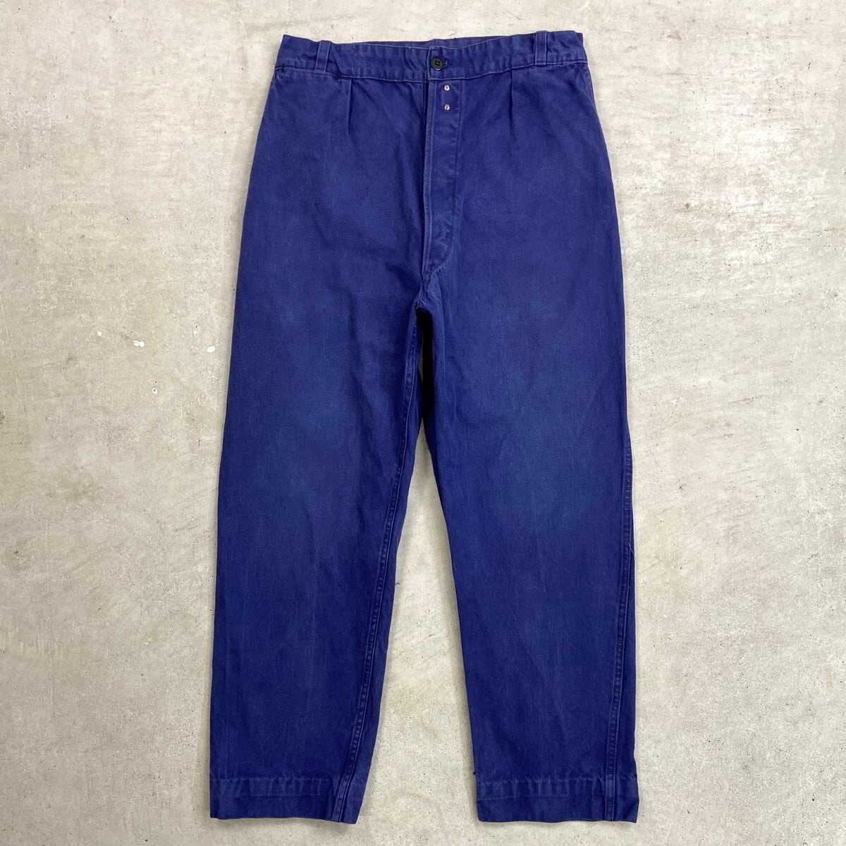 50's　フレンチワークコットンツイルパンツ 50年代~ PONBAC フレンチワークパンツ コットンツイル メンズW30相当
