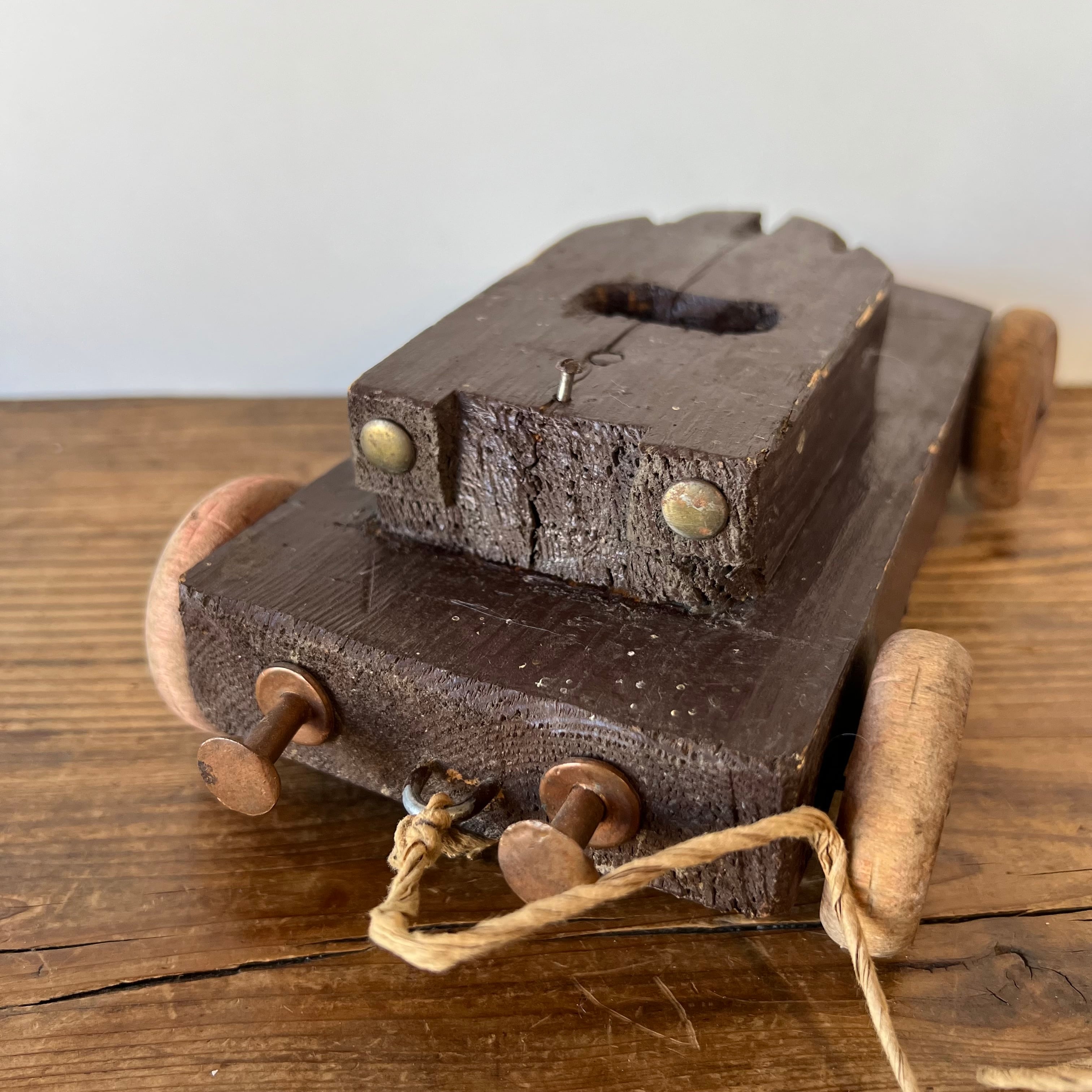 Wooden Car | troldhaugen antiques ｜ 北欧アンティーク・古道具