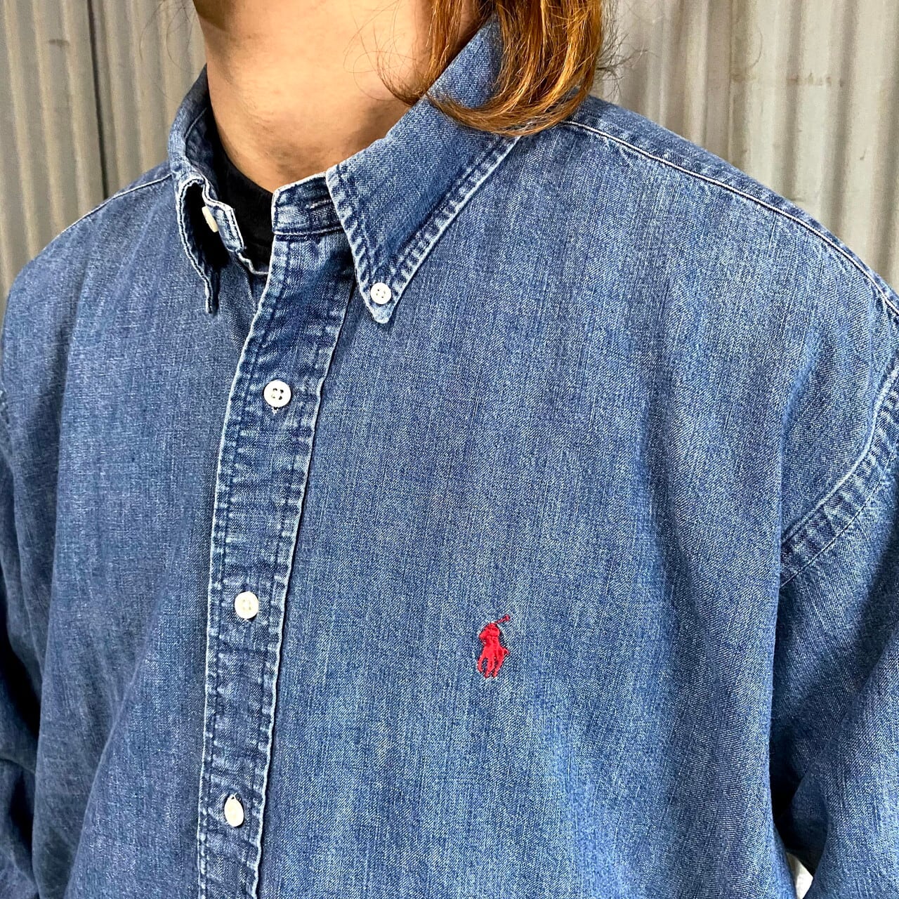 Polo by Ralph Lauren ポロバイラルフローレン 長袖 デニムシャツ