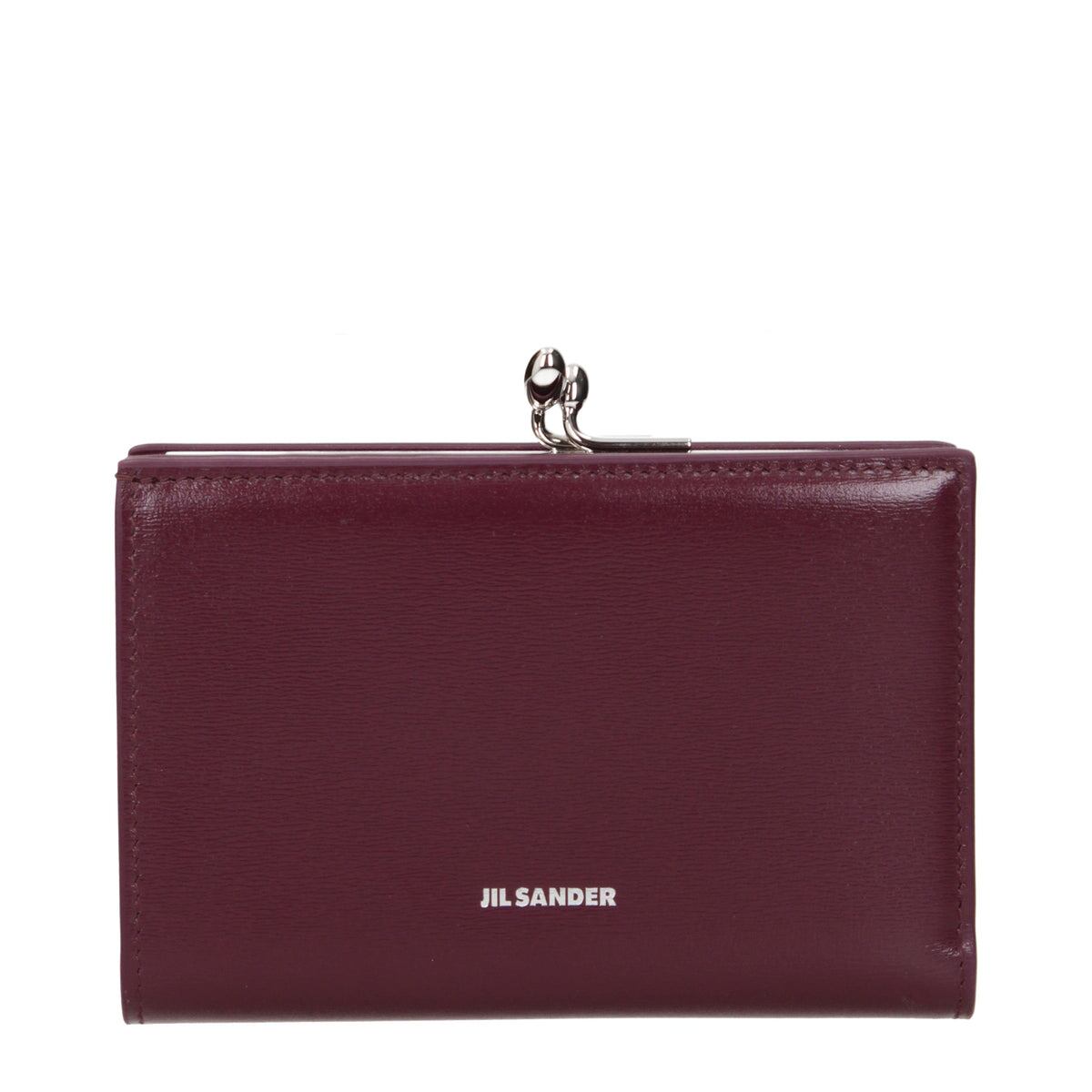 【新品】JIL SANDER ジルサンダー レディース 財布 レザー レッド UI0015P5355505