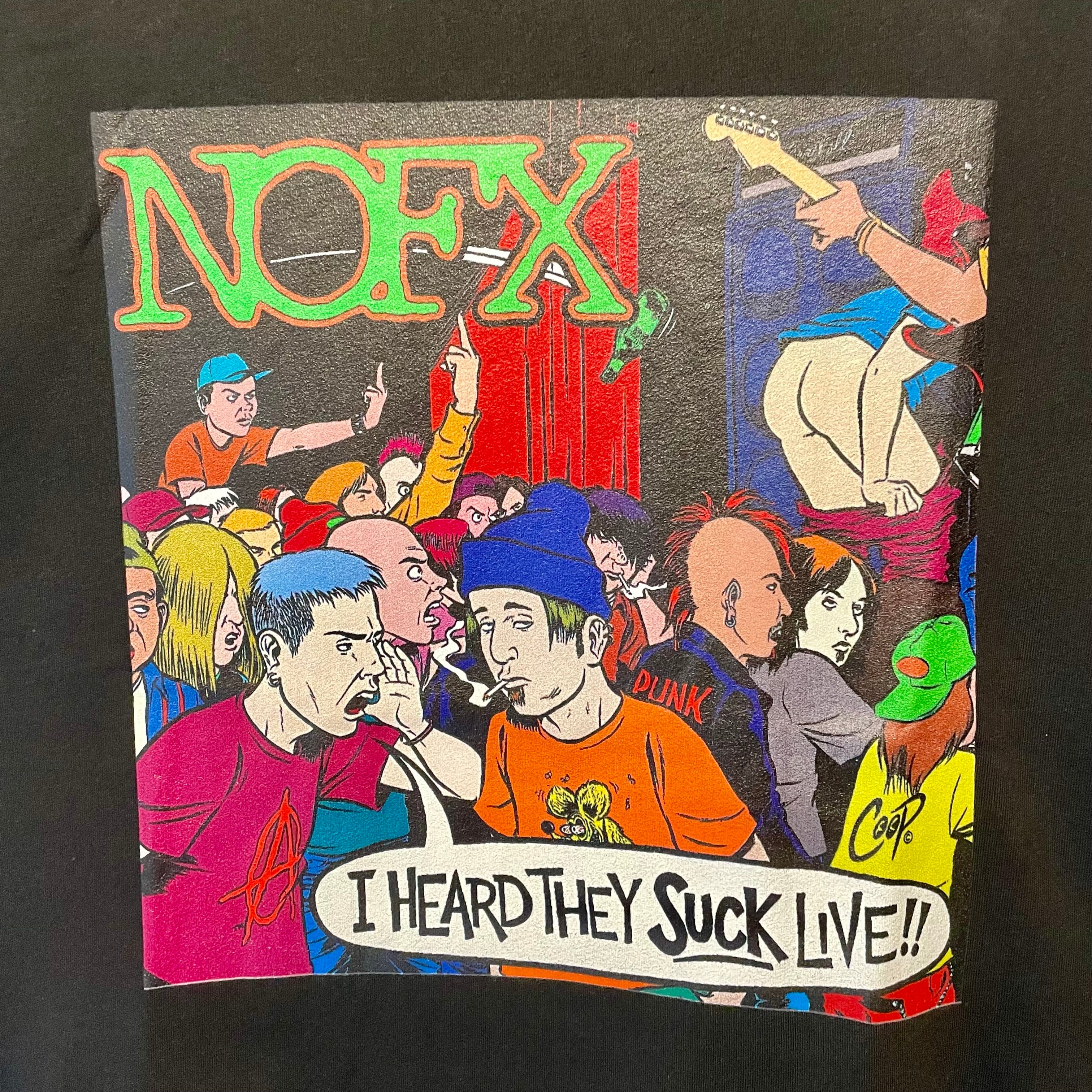 NOFX Tシャツ I Heard They Suck Live!! ノーエフエックス Tee | PAY ID