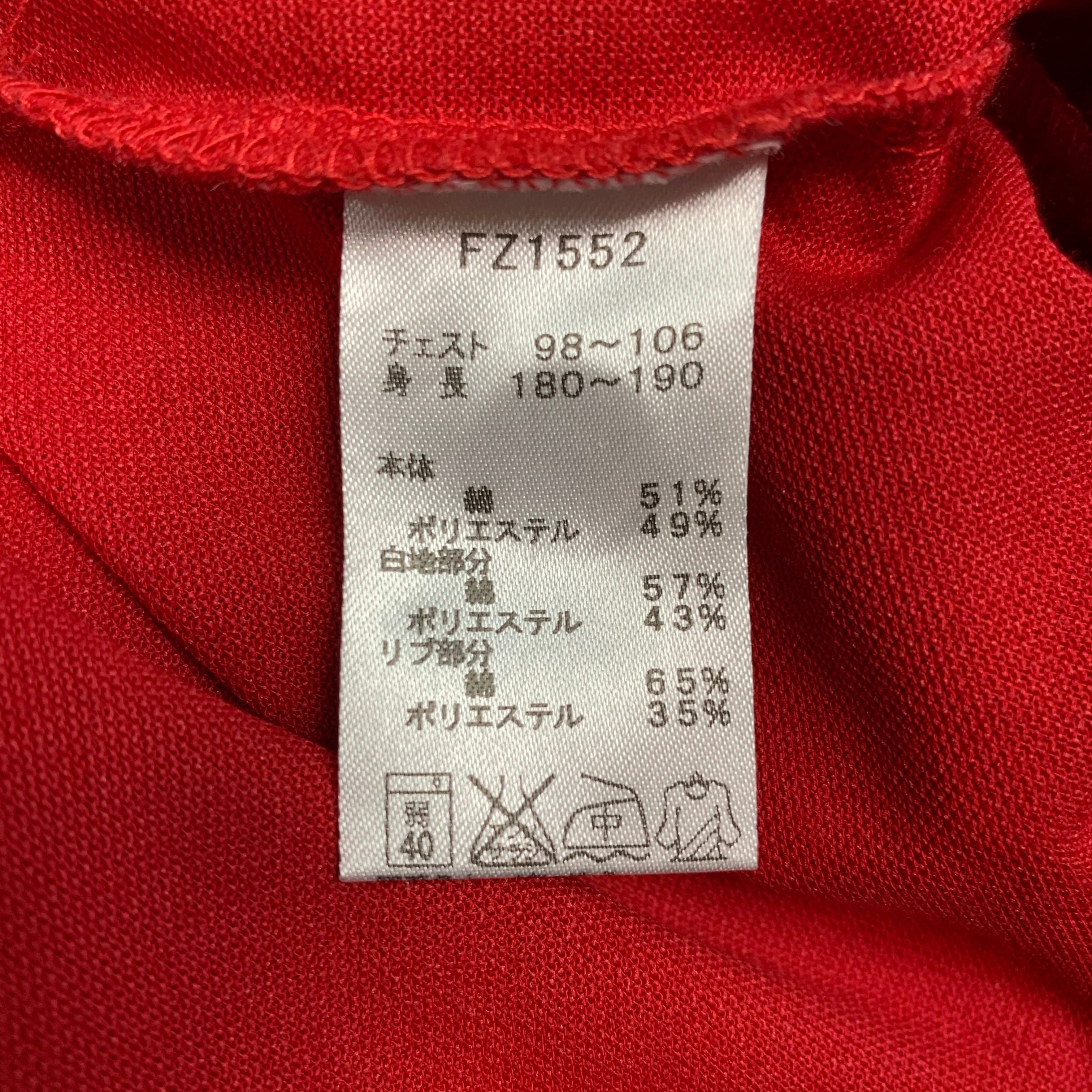 フレッドペリー ポロシャツ 半袖 日本製 トリコロー 青 赤 白 L □ S13