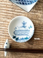 江戸っ子恐竜 まめ皿 【日本製/美濃焼/和食器】