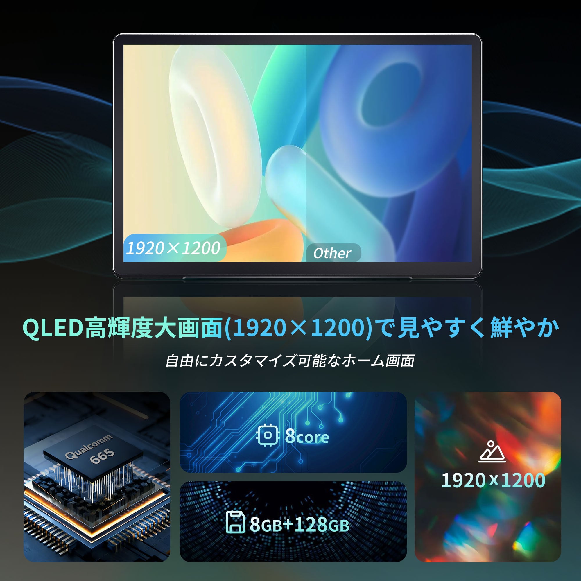 V13G114 VISION 14インチ FlexView Pro フローティングAndroidナビ