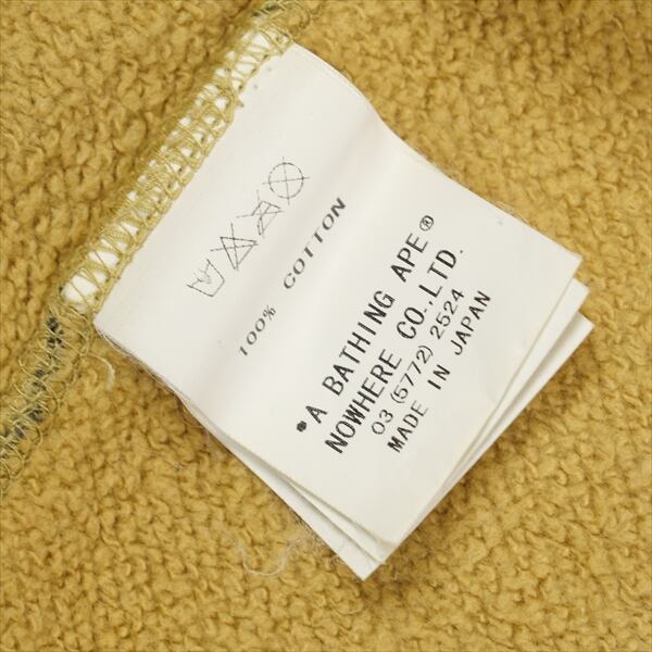 Size【M】 A BATHING APE ア ベイシング エイプ ×KAWS YELLOW CAMO