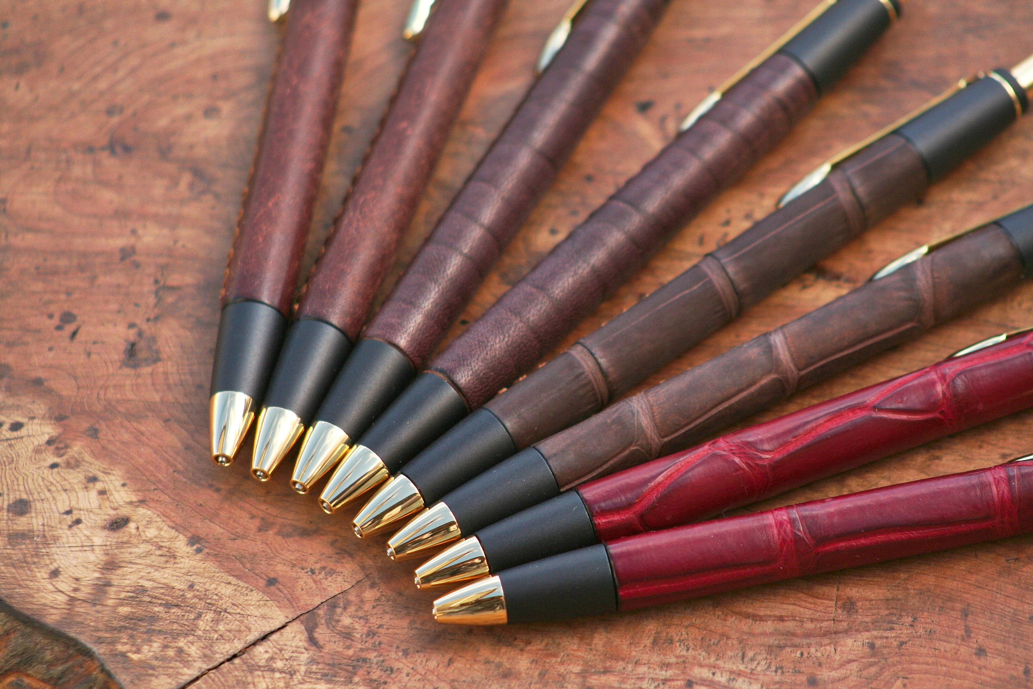 革軸ペン【プエブロ タバコ】 | Schicksal