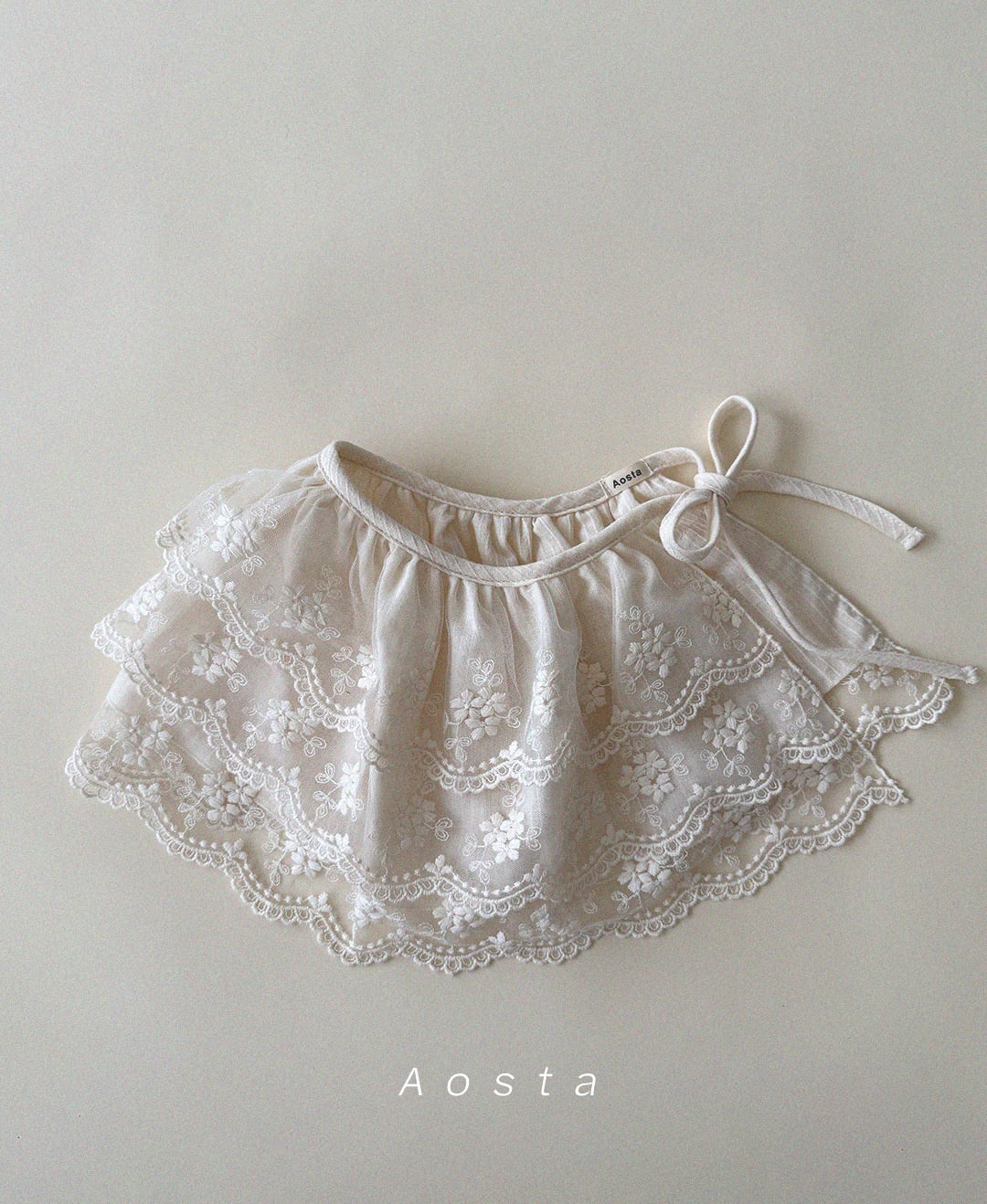 lace mu skirt【AOSTA】※3月下旬〜4月上旬発送予定