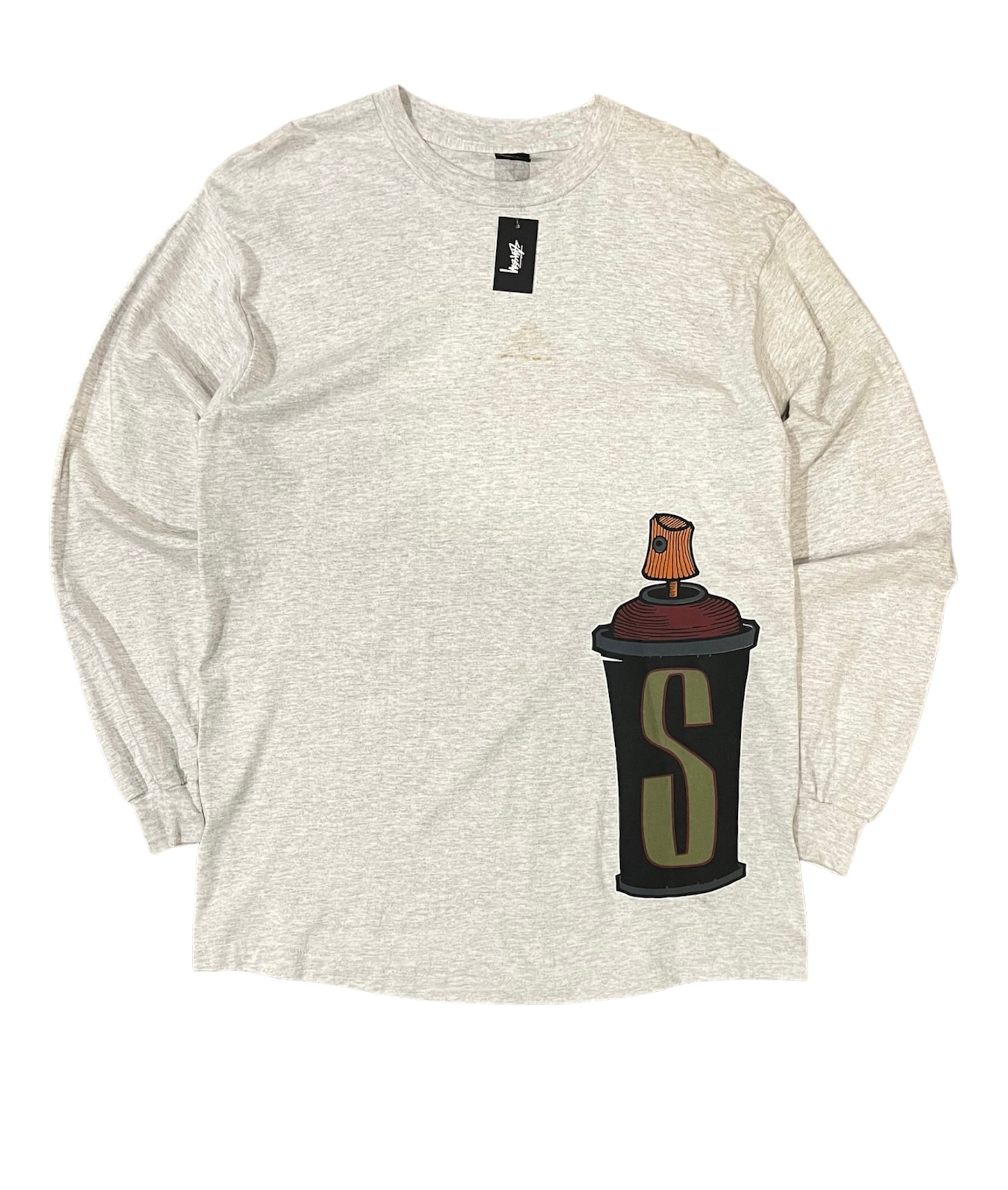 Deadstock❗️80s Stussy Spraycan High Gloss L/S T-Shirt Old Stussy  