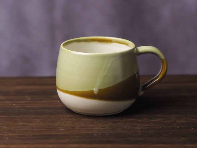 muutos cup ピスタチオグリーン／kobayashi pottery studio