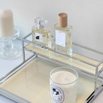 小物 収納 ラック 化粧品収納 2層 キッチン収納棚 香水 メイクアップオーガナイザー おしゃれ 北欧