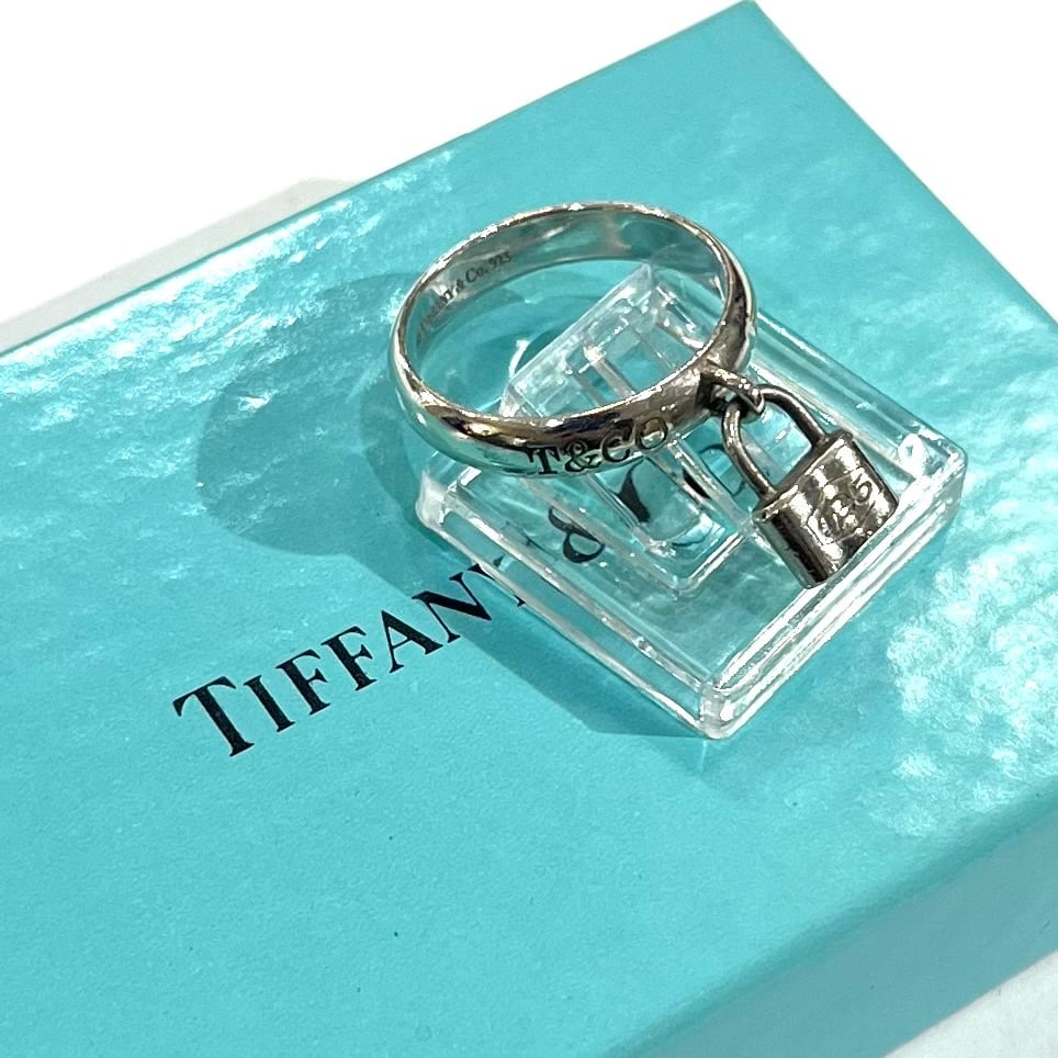 希少【TIFFANY&CO.】【13.5号】 2691 カデナロック指輪 スターリング
