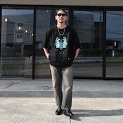 Leh / Contemporary Big Size Slit T-SH-2
