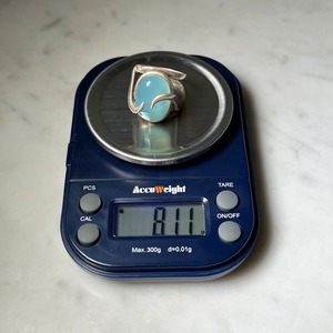 vintage silver open work ring