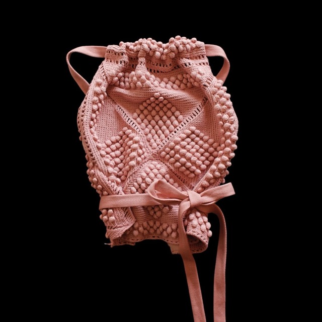 Re; project / 【PINK】1930s French Crochet Halter Top