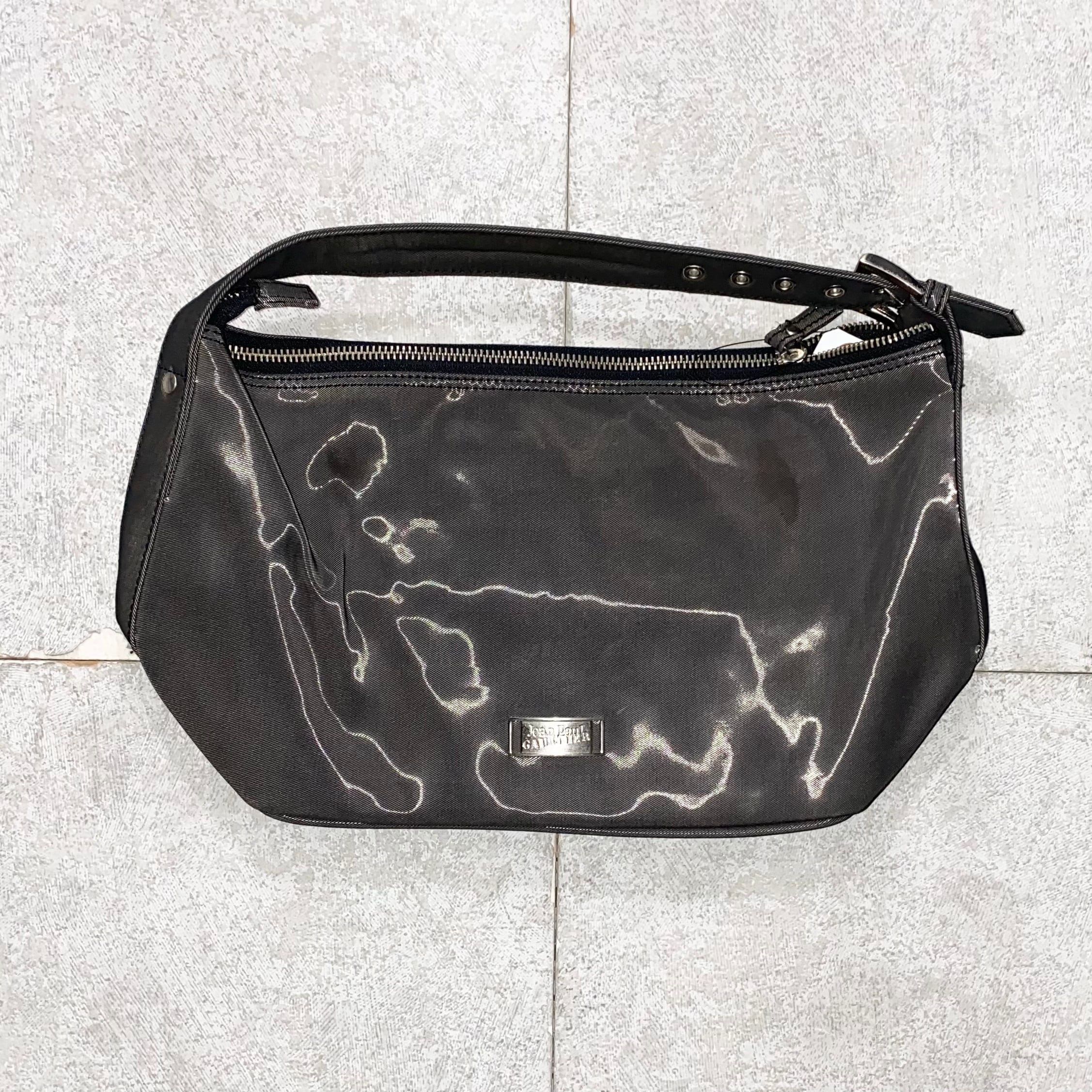 JEAN PAUL GAULTIER glitter hand bag | NOIR ONLINE