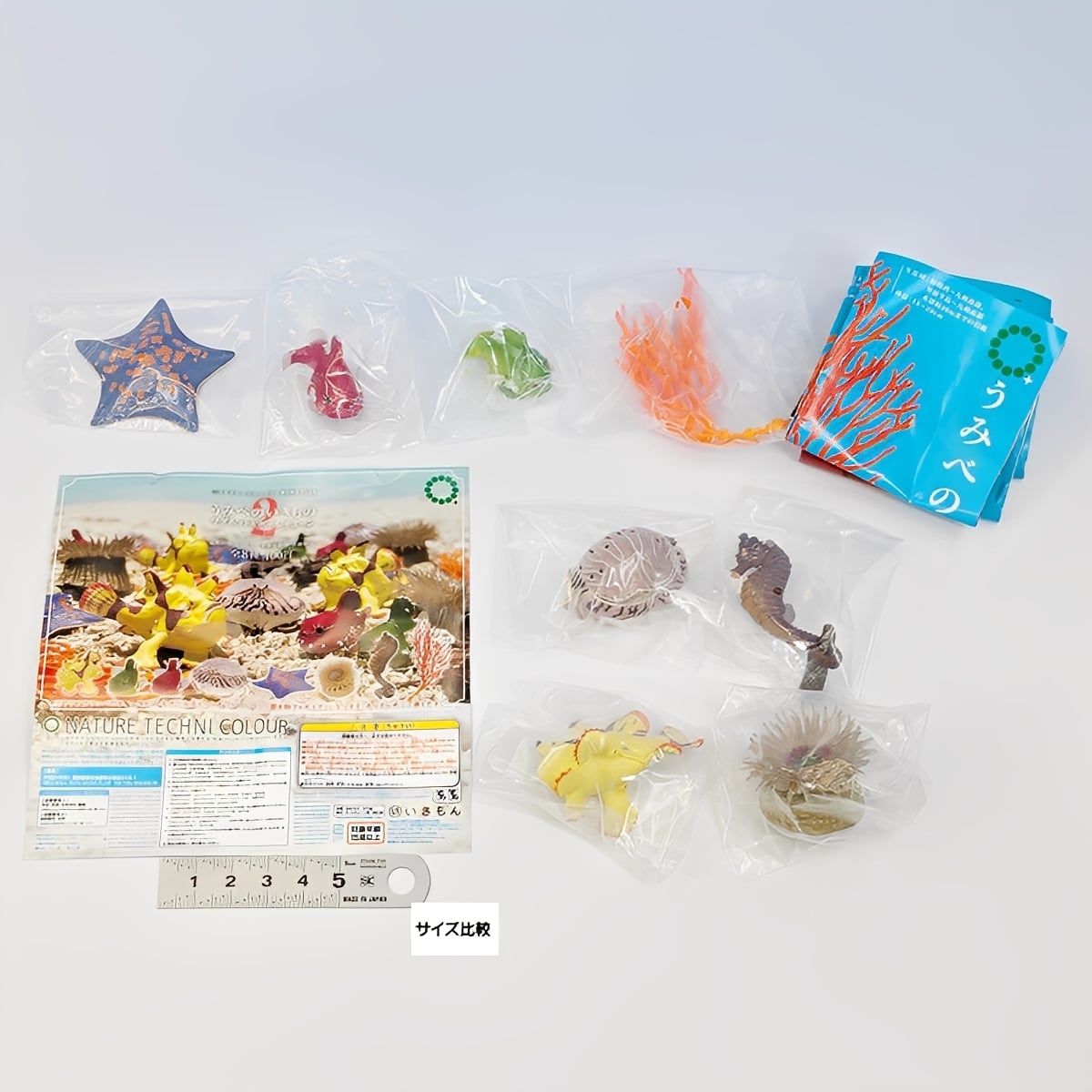 ネイチャーテクニカラー MONO PLUS うみべのいきもの マグネット